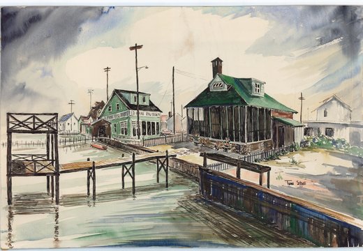 Rowboats EdKane Dock Scene