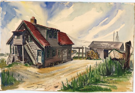 Shack Red Roof Dunes