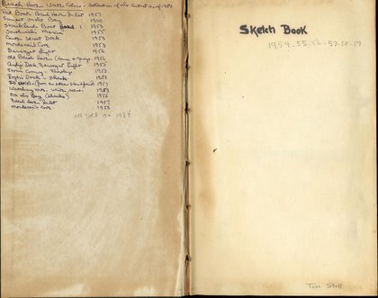 Sketchbook Inside Cover